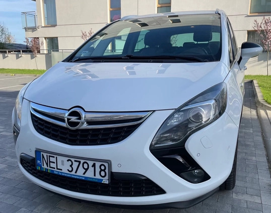 Opel Zafira cena 32500 przebieg: 277805, rok produkcji 2012 z Ełk małe 92